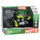 Battery Operated Toy Motorcycle Lights Sounds Green