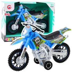 Zils motokrosa velosipēds