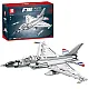 F-16 Fighting Falcon konstravimo rinkinys 1427vnt. Konstruktoriai