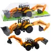 Liels ekskavators-iekrāvēju iekrāvēji Lauksaimniecības būvniecība Mobile Yellow