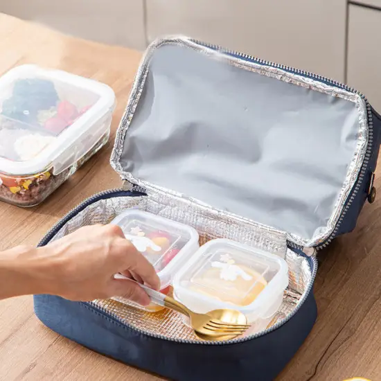 Zila brunču soma ar regulējamu siksnu 27 cm Mugursomas