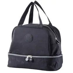 Melna brunch soma ar regulējamu siksnu 27 cm