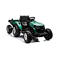 HC-306 Akumuliatorinis traktorius su priekaba Tamsiai žalia 24V