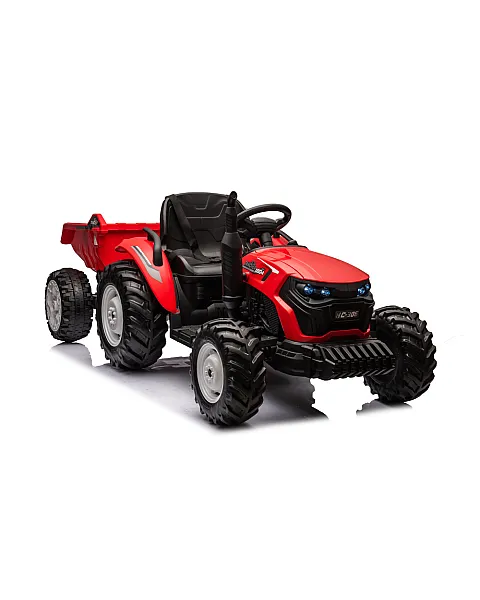 Sarkans elektriskais traktors bērniem HC-306 24V