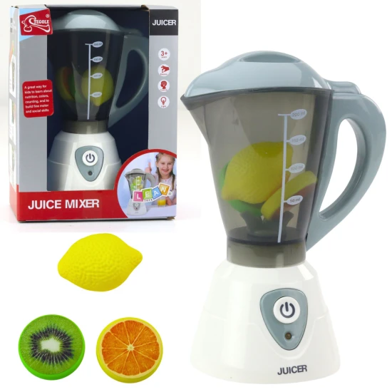 Interactive Kitchen Blender For Kids Lights Sounds Fruits Sadzīves tehnika, virtuves