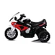 BMW red motorcycle