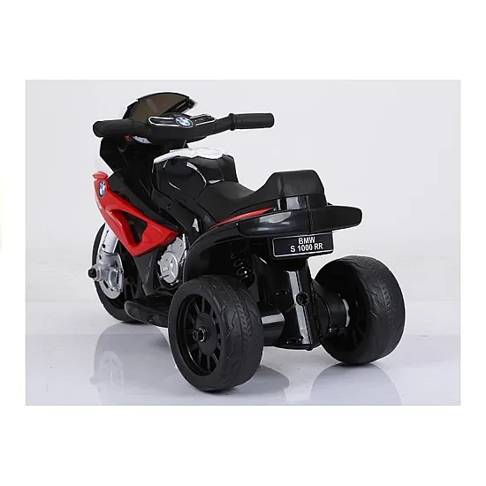 BMW red motorcycle