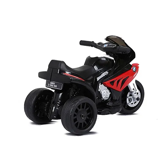 BMW red motorcycle