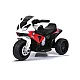 BMW red motorcycle