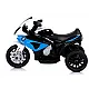 Mėlynas akumuliatorinis motociklas BMW S1000RR