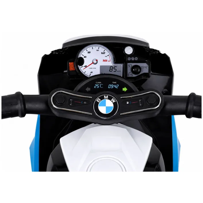 Zils akumulatora motocikls BMW S1000RR