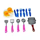 Stove and sink with accessories Household appliances, kitchens