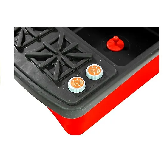 Stove and sink with accessories Household appliances, kitchens