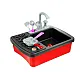 Stove and sink with accessories Household appliances, kitchens
