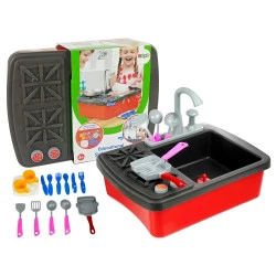 Plīts un izlietne ar piederumiem