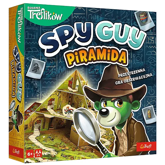 Spy Guy Pyramid of Trefl 02581 Game Galda un sporta spēles