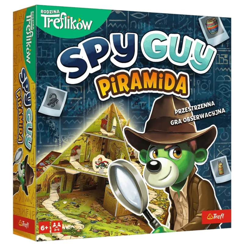 Spy Guy Pyramid of Trefl 02581 Game Galda un sporta spēles