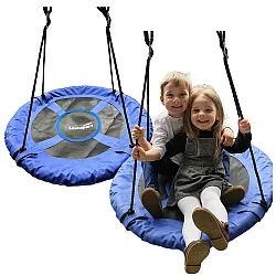 Mėlynos sodo sūpynės vaikams 80 cm