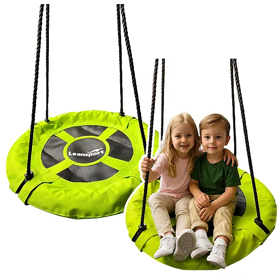 Žalios sodo sūpynės vaikams 60 cm