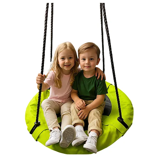 Žalios sodo sūpynės vaikams 60 cm