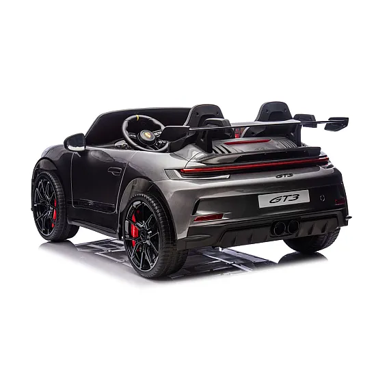 DK-P911 Porsche GT3 Electric Ride-On Car, Gray Painted Elektriskās mašīnas bērniem