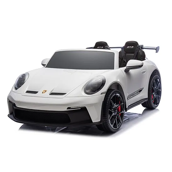 DK-P911 Porsche GT3 akumulatora darbināma balta automašīna