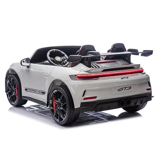 DK-P911 Porsche GT3 akumulatora darbināma balta automašīna