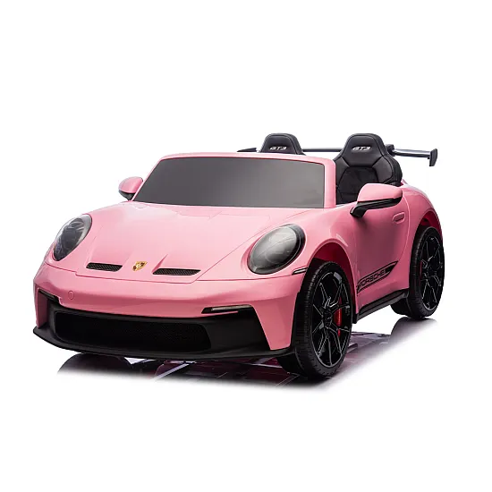 DK-P911 Porsche GT3 rozā ar akumulatoru darbināms braucamais auto