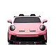 DK-P911 Porsche GT3 rozā ar akumulatoru darbināms braucamais auto