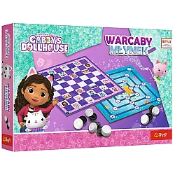 Gabby's Dollhouse Trefl 02800 Dambrete un dzirnaviņas