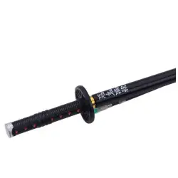 Melna metāla zobena pildspalva, melna tinte Katana zobens