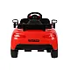 Red battery-operated vehicle