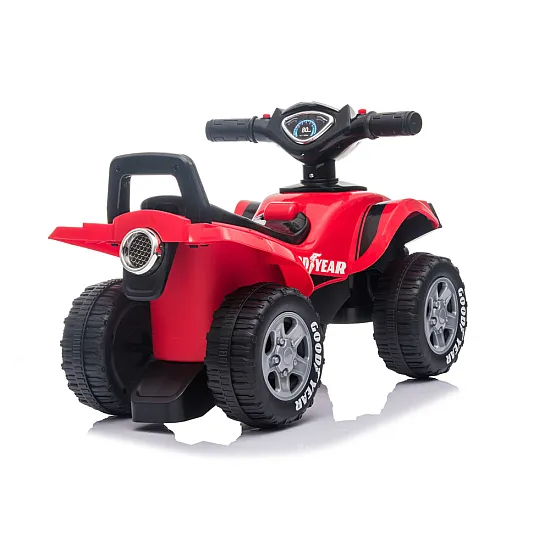 Sarkans elektriskais kvadricikls 551-G Elektriskās mašīnas bērniem