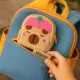Plush Wallet with Keychain Capybara Strawberry Pink 9.5 x 8 cm Kancelejas preces