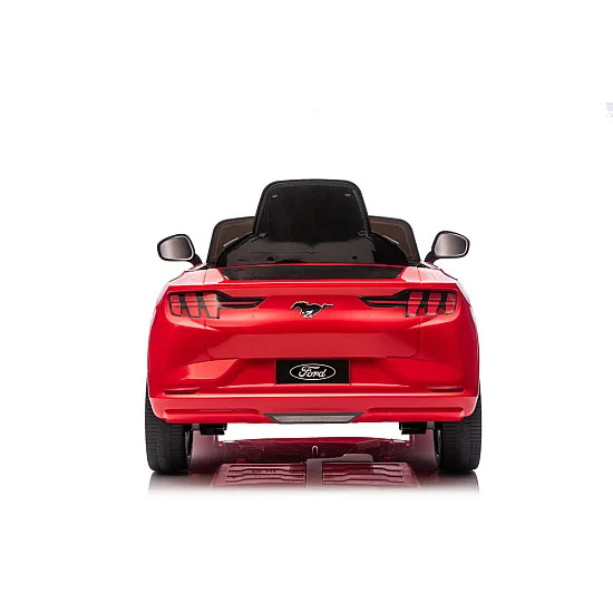 Red Ford Mustang Mach-E electric car Electric machines for children