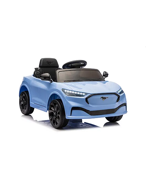 Zils akumulatora piedziņas automobilis Ford Mustang Mach-E