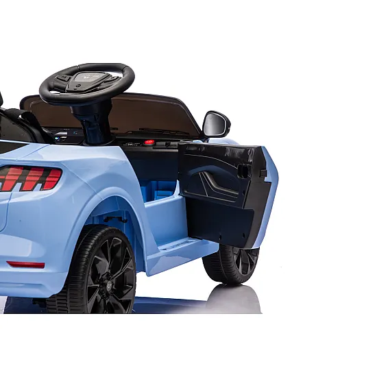 Zils akumulatora piedziņas automobilis Ford Mustang Mach-E Automašīnas