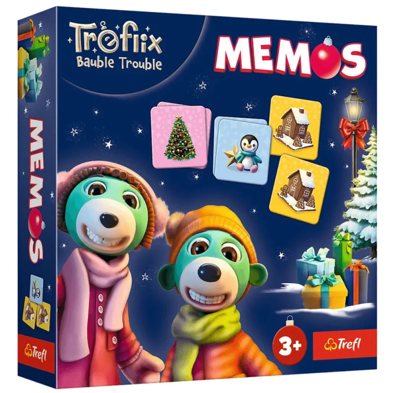 Atmiņas spēle Treflix Bauble Trouble Trefl 02734 Galda un sporta spēles