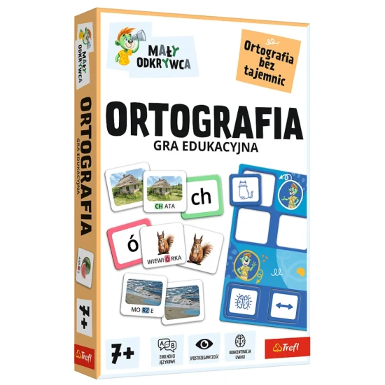 Game - Spelling Little Explorer Trefl 02803 Galda un sporta spēles