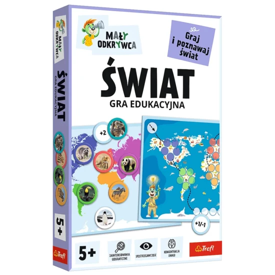 Bērnu spēle Mazā pētnieka pasaule Trefl 02807 Galda un sporta spēles