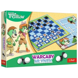 SPĒLE – Dambrete un dzirnaviņas Trefl Family Trefl 02658