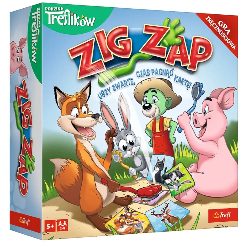 Spēle ZIG ZAP Trefl 02821 Galda un sporta spēles