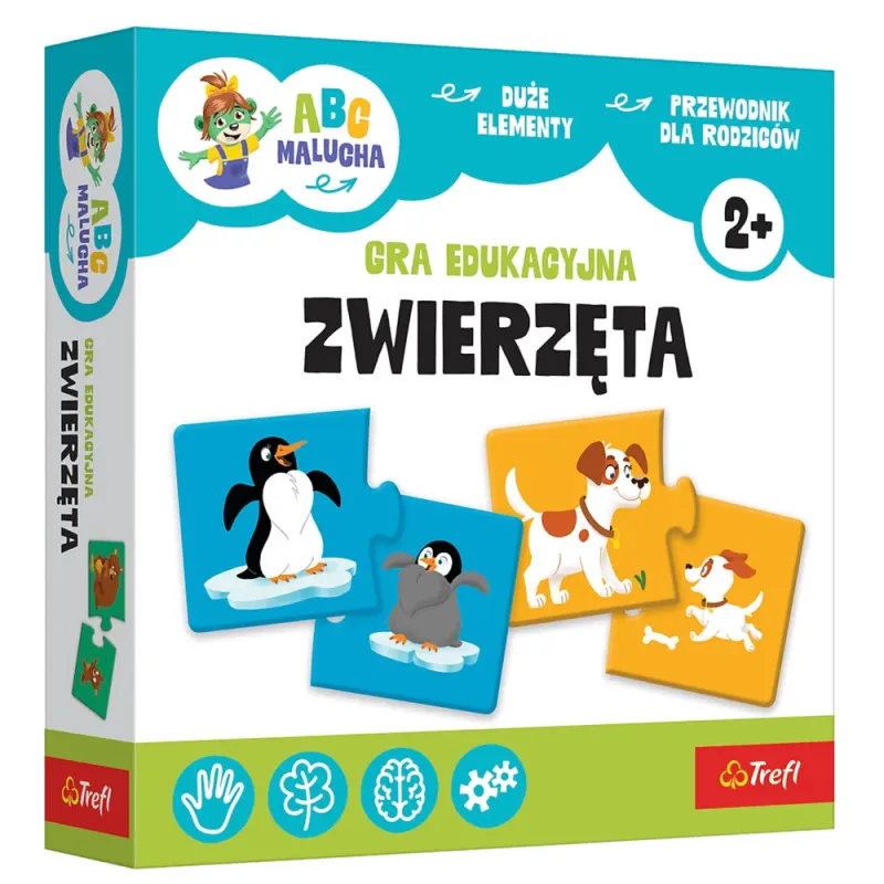 Spēļu dzīvnieki - Cubs Trefl 02905 Galda un sporta spēles