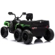 Zaļš SUV 4x4 4x4 ar 6 riteņiem un piekabi JC606, 24 V Elektriskās mašīnas bērniem