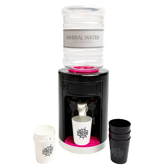 Toy pink water dispenser with lights and sounds Household appliances, kitchens