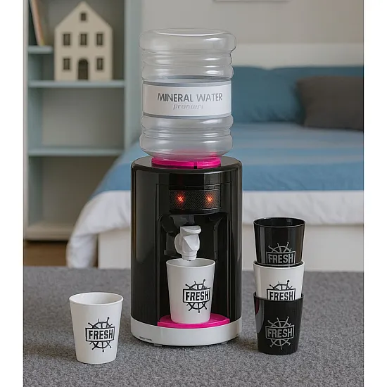 Toy pink water dispenser with lights and sounds Household appliances, kitchens