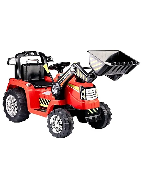 Uzlādējams sarkans traktors ZP1005