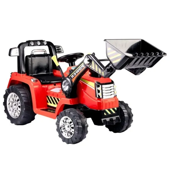 Uzlādējams sarkans traktors ZP1005