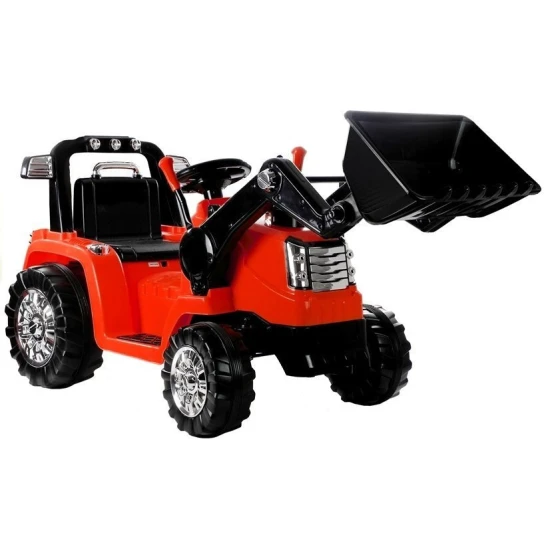 Uzlādējams sarkans traktors ZP1005