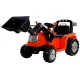 Uzlādējams sarkans traktors ZP1005